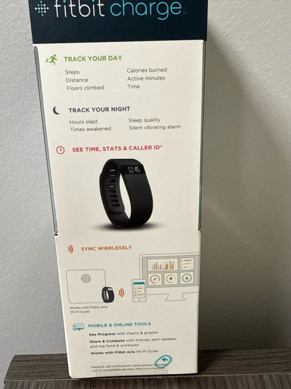 fitbit Charge Wireless Activity Wristband - Black